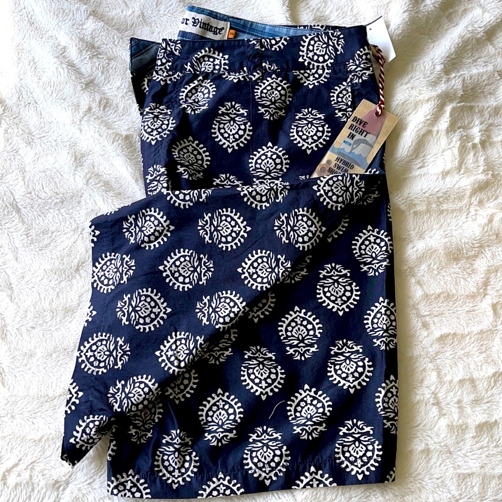 Tailor Vintage Swim Trunks, size 36